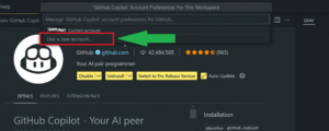 How to Easily Switch GitHub Copilot Accounts in Visual Studio Code (VS ...